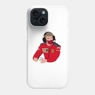 Robert Shwartzman testing for Scuderia Ferrari Phone Case