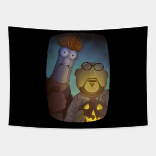 Muppet Maniacs - Beaker & Honeydew as Michael Myers & Loomis Tapestry