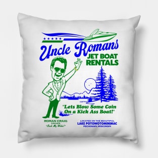 Uncle Roman's Jet Boat Rentals Pillow