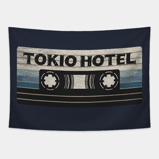 Tokio Hotel Mix Tape Tapestry by getinsideart