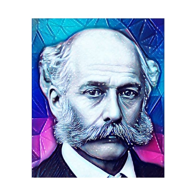 Joseph Bazalgette Snowy Portrait | Joseph Bazalgette Artwork 12 by JustLit