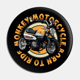 Motocicleta monkey Pin