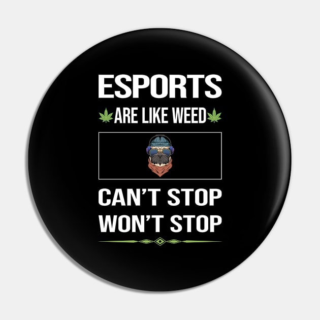 Funny Cant Stop Esports Pin by symptomovertake