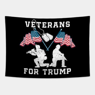 Veterans for Trump Tapestry