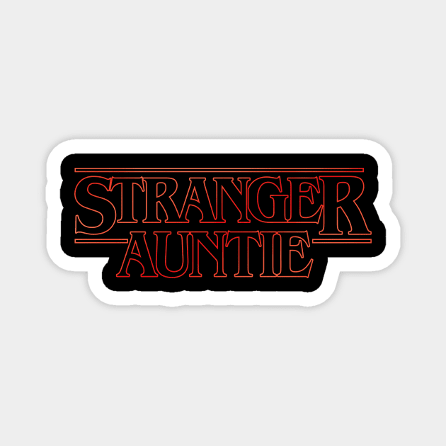 Stranger Auntie v2 Magnet by Olipop