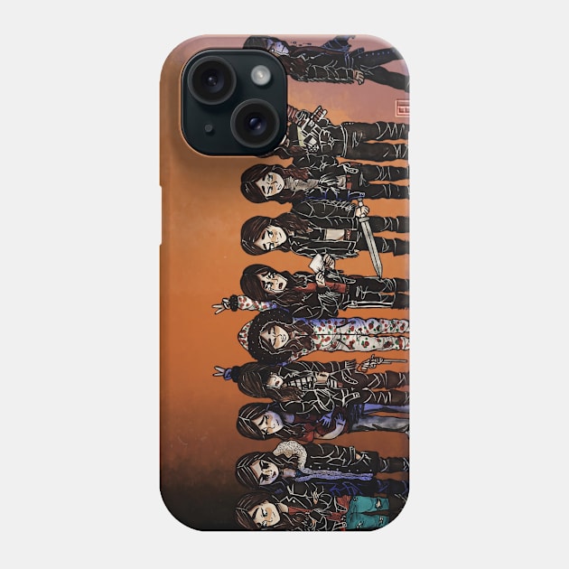 Wynonna Earp's Journey Phone Case by Skip A Doodle