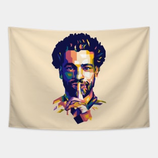 Mo Salah Pop Art Tapestry