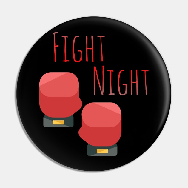 Fight Night Pin by Courtney's Creations