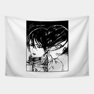 Mikasa and Eren Tapestry