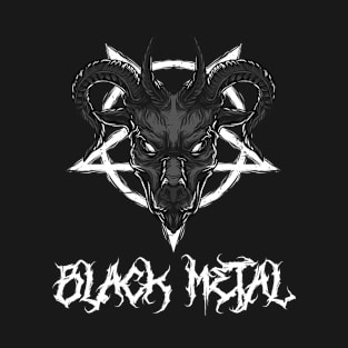 Black Metal Devil T-Shirt