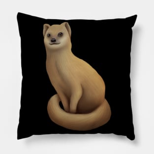 Yellow Mongoose Pillow