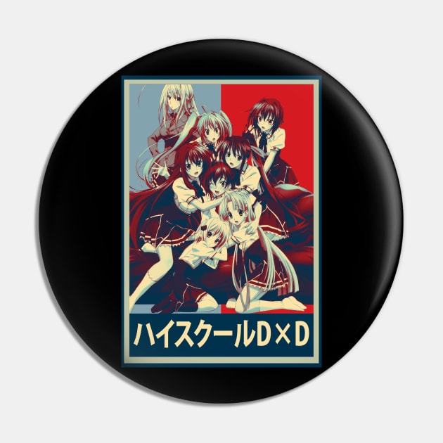 Harem King High School DxD Graphic Tee for Anime Fans Pin by Thunder Lighthouse