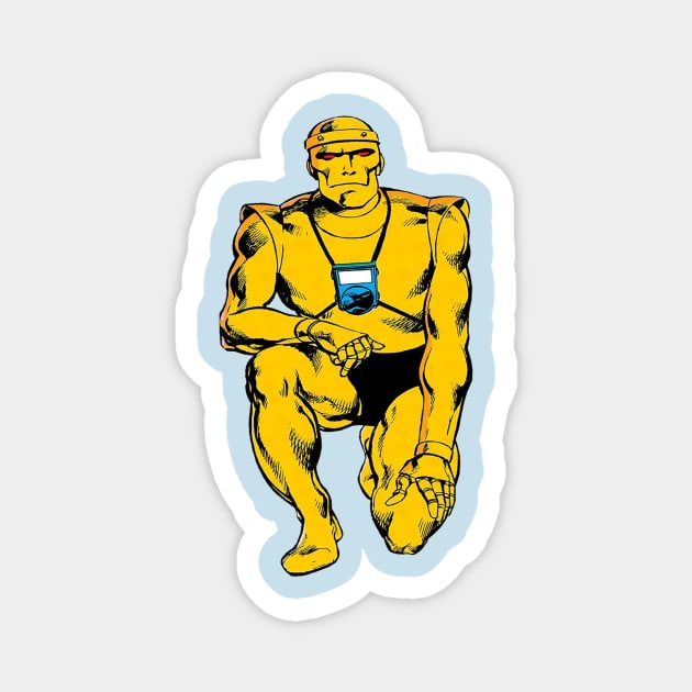 Robot Man Classic Magnet by pberry