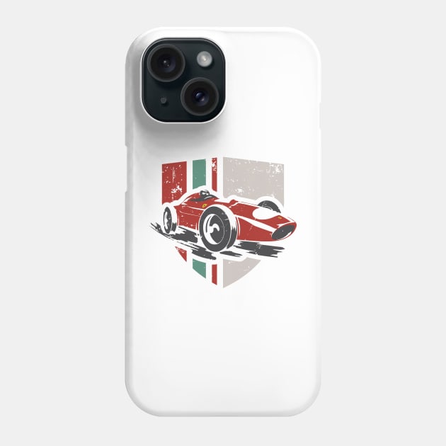 Vintage Scuderia Ferrari Dino Phone Case by SilverfireDesign