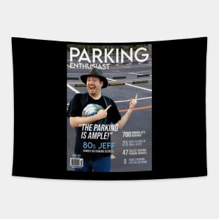 Parking Enthusiast Tapestry