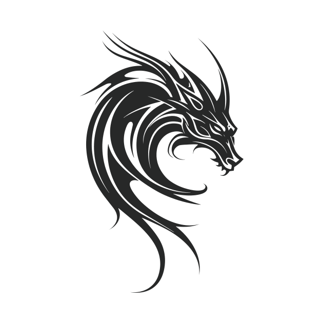 Dragon Beast Creature Fantasy Legend Vector Graphic by Cubebox