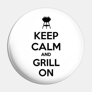 Keep calm and grill on Pin