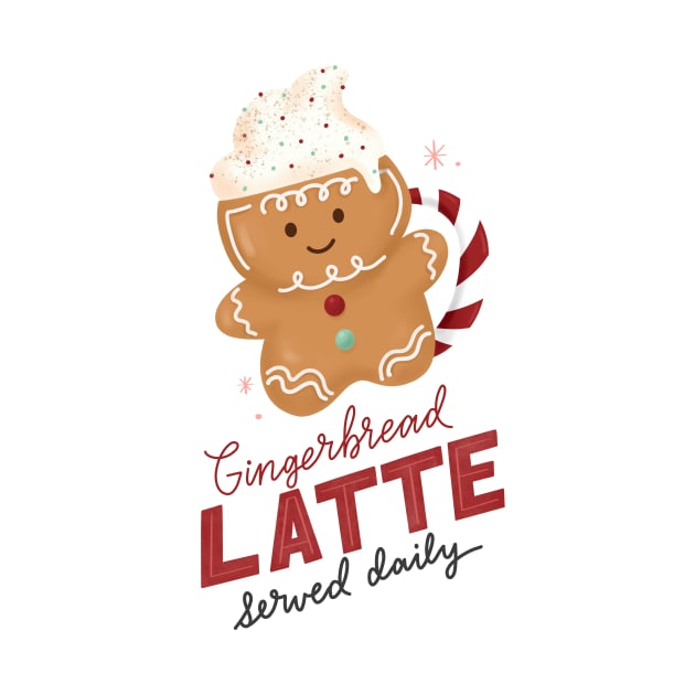 Winter Christmas Gingerbread Latte by DesignByLeesh