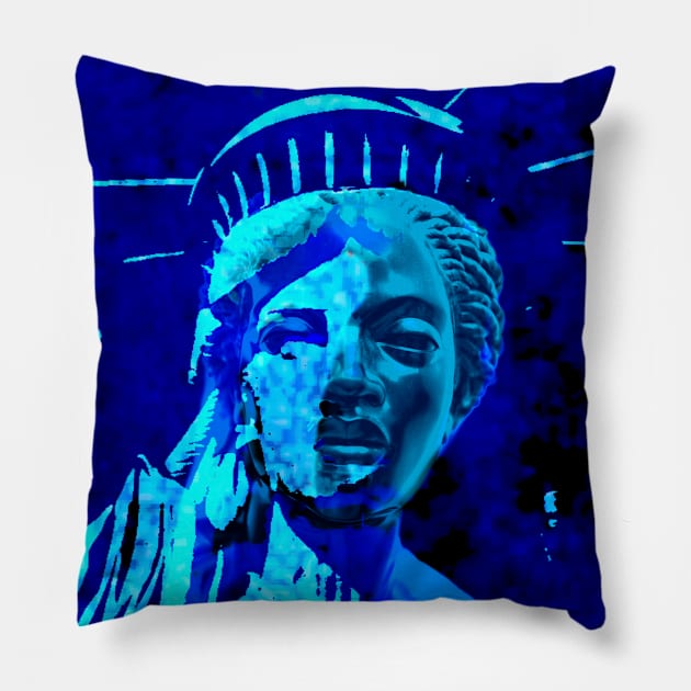 American Woman of Liberty Pillow by L'Appel du Vide Designs by Danielle Canonico