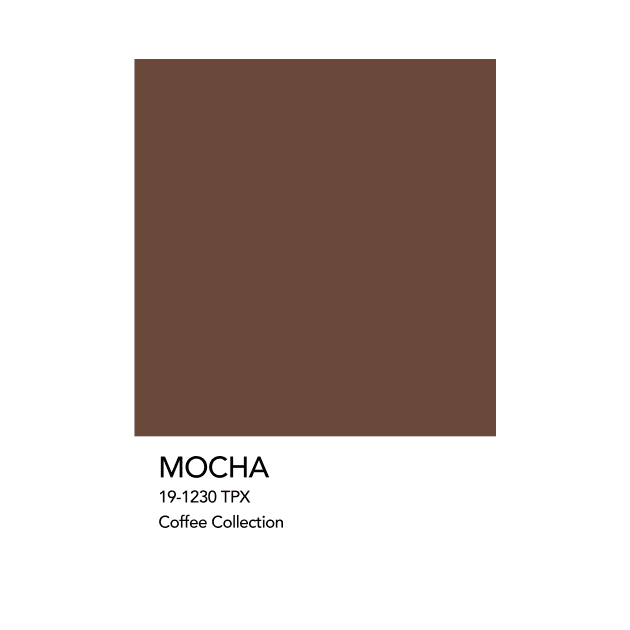 Mocha Coffee Pantone Colour by calamarisky