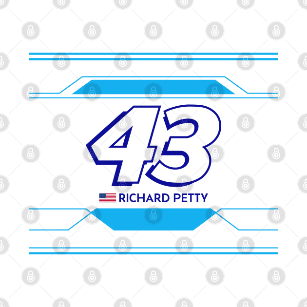 Richard Petty #43 NASCAR Design by AR Designs 