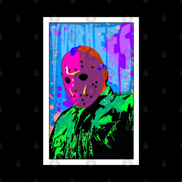 Psychadelic Voorhees 3 by crowjandesigns