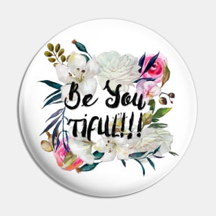 Floral beauty Pin