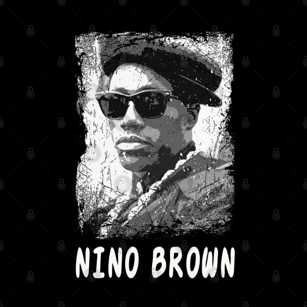 Graphic Art Nino Brown by Black Demon Bear