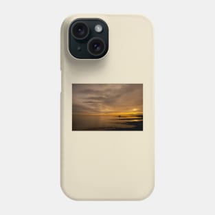 Golden Sunrise over St Mary's Island Phone Case