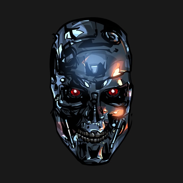 Terminator Head 2 by nabakumov