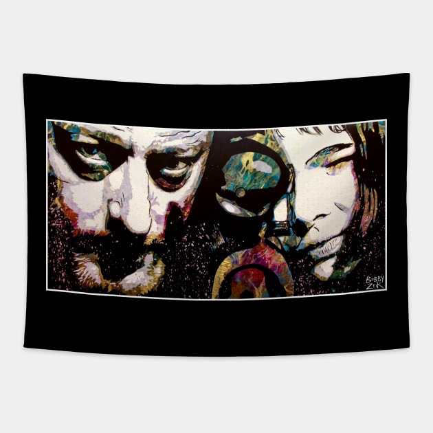 Leon And Mathilda Tapestry by Bobby Zeik Art