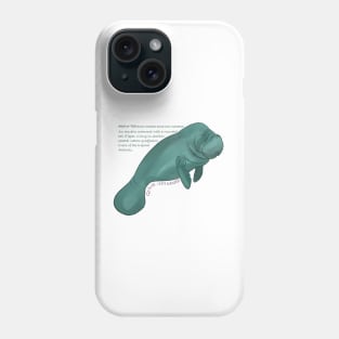 Love a manatee Phone Case