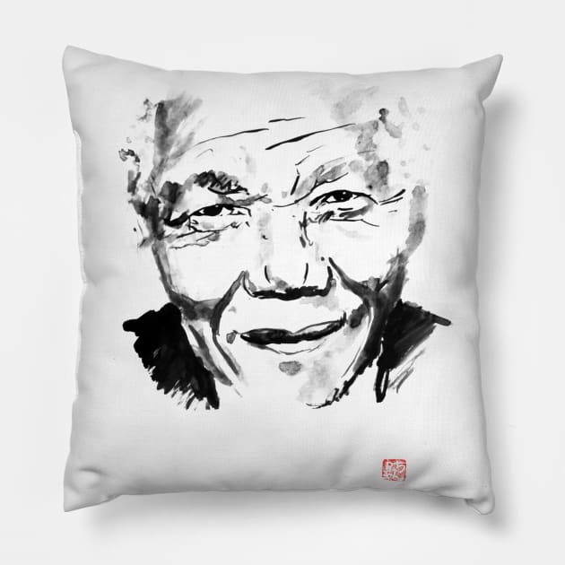 Mandela Pillow by pechane