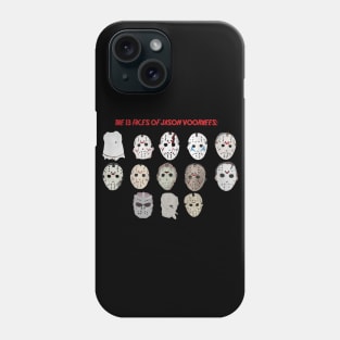 The 13 Faces of Jason Voorhees Phone Case