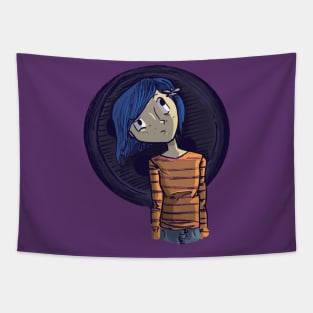 coraline jones Tapestry