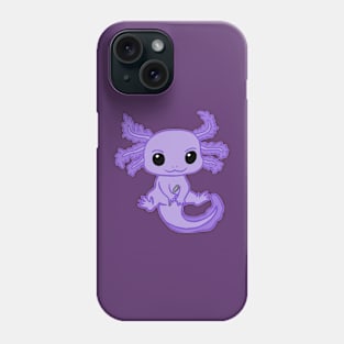 Spoonie Axolotl (Purple) Phone Case