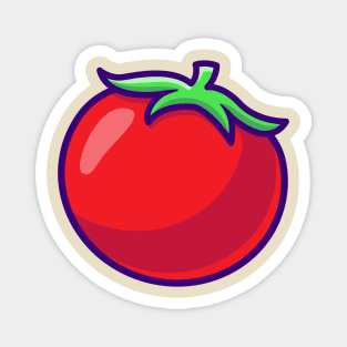 Tomato Vegetable Cartoon Magnet