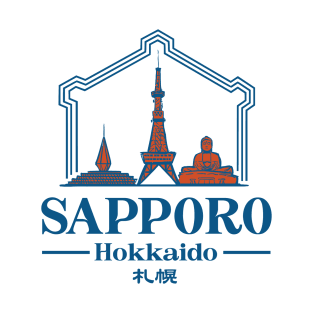 Sapporo, Japan City T-Shirt