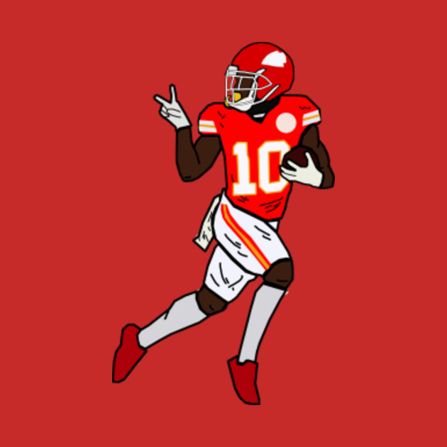 Tyreek Hill Funny Touchdown Turn Around Stare Celebration - Kansas City ...