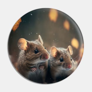 a Couple of cute mouses 3 Pin