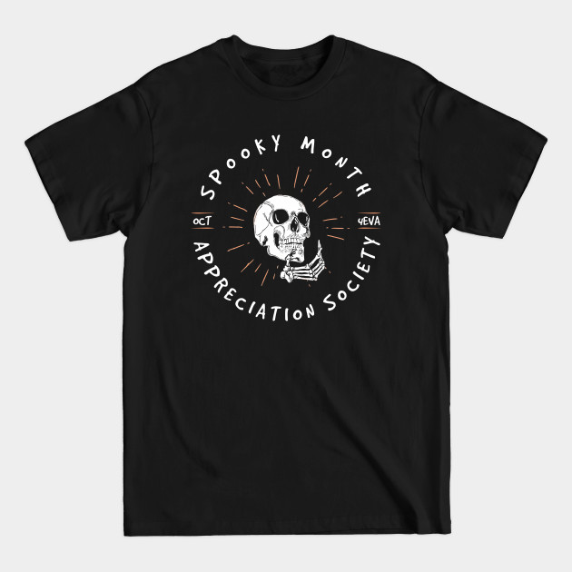 Disover Spooky Month Appreciation Society - Spooky - T-Shirt