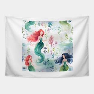 Mermaids Pattern 22 Tapestry