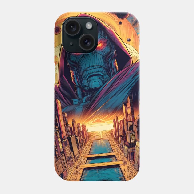 Conquer the Cosmos with Darkseid: Legendary Art and Overlord Designs Await! Phone Case by insaneLEDP