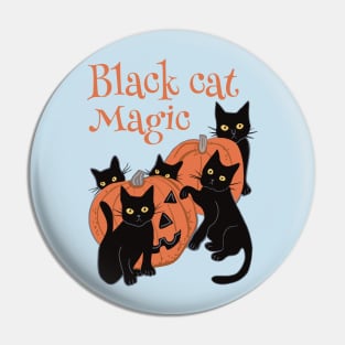 Black Cat Magic Pin