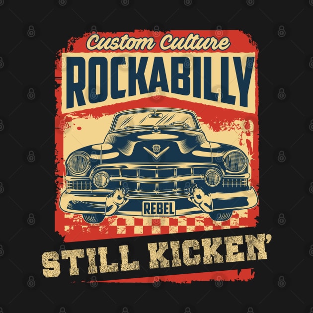 Rockabilly classic car by Teefold