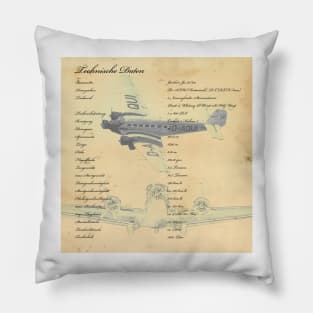 Junkers Ju52/3m Pillow