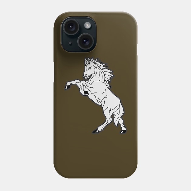 Standing Horse Phone Case by Yeaha