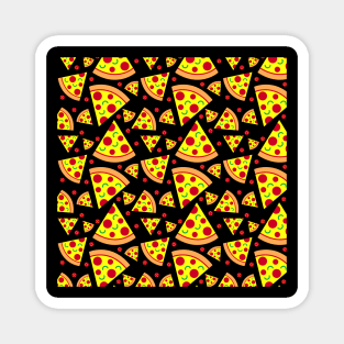 Pizza Slices Pattern Magnet