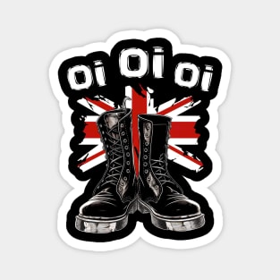 Oi Skinhead Hooligan Punk Music - Oi Oi Punk Magnet