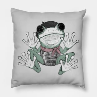 Silent Frog Pillow